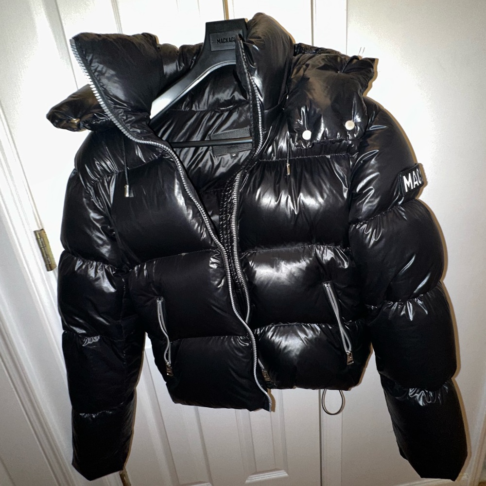 EVIE lustrous light down jacket with hood   for ladies
